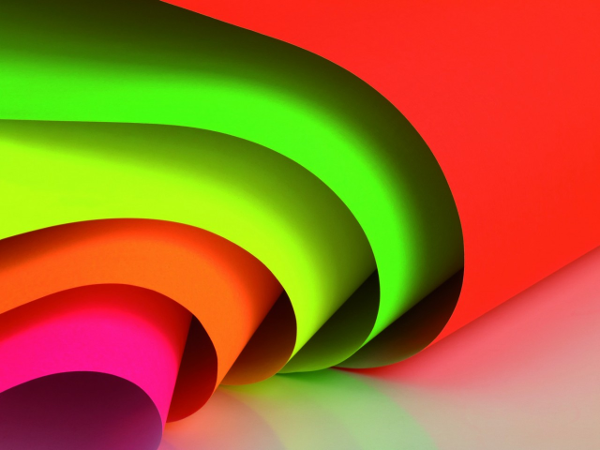 Papel fluorescente