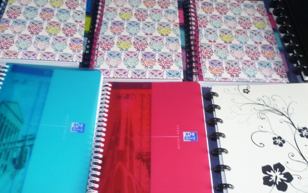Tipos de cuadernos Oxford: uso personal