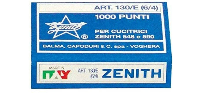 caja de grapas para grapadora zenith 548